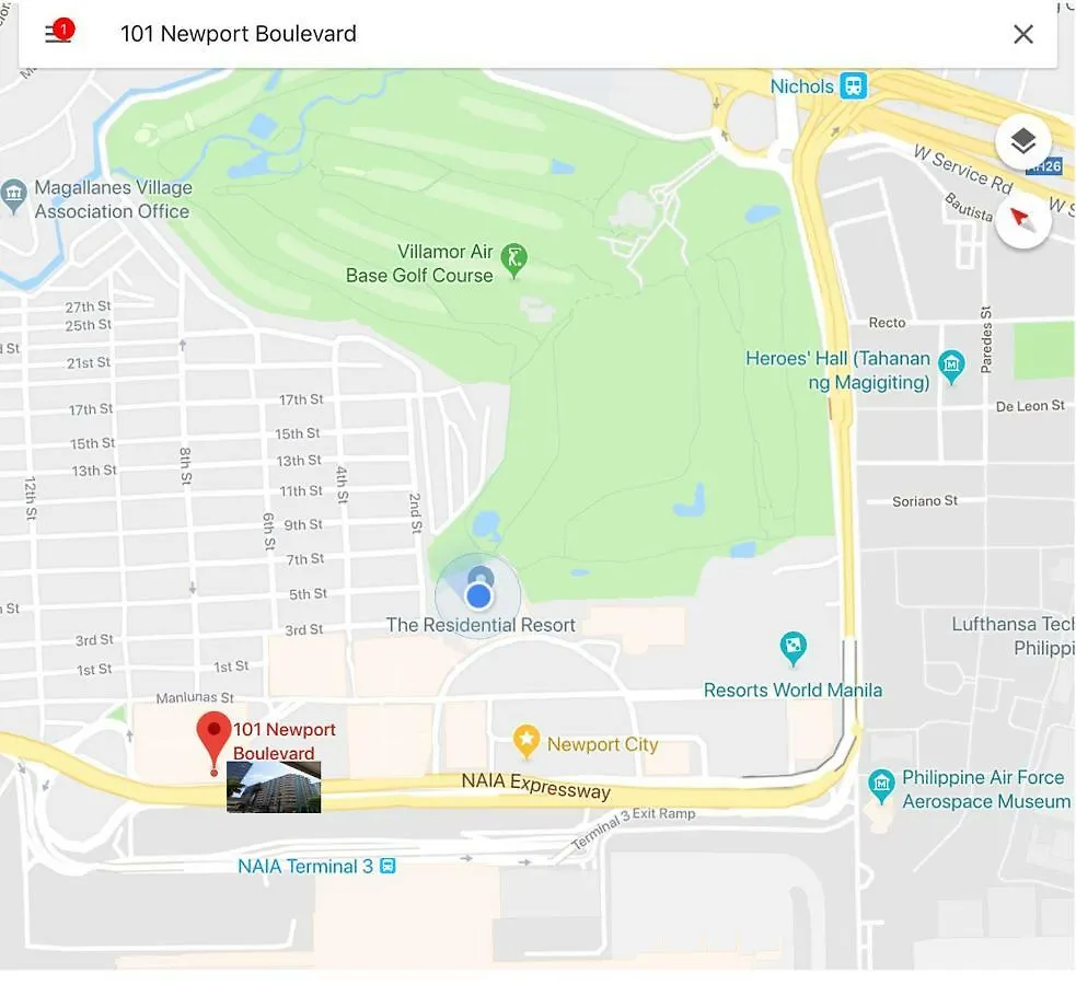 Apartment Newport City Condo Near Manila Airport Terminal 3